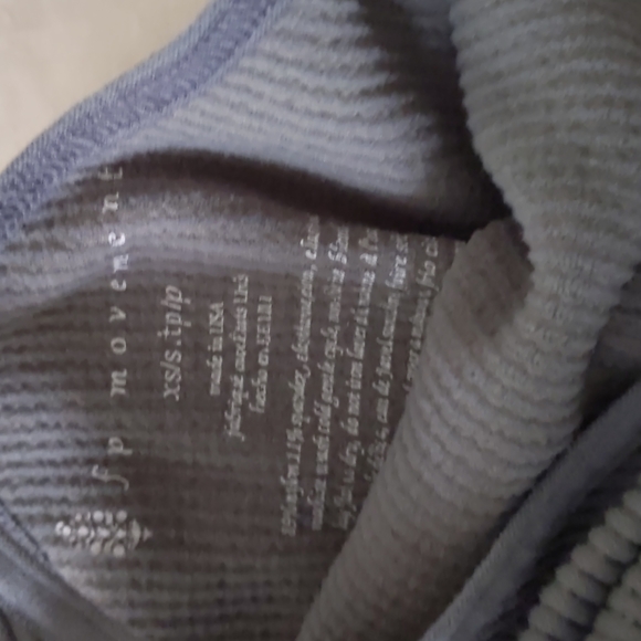 Slate Blue FP Movement Crop Top - Picture 2 of 2